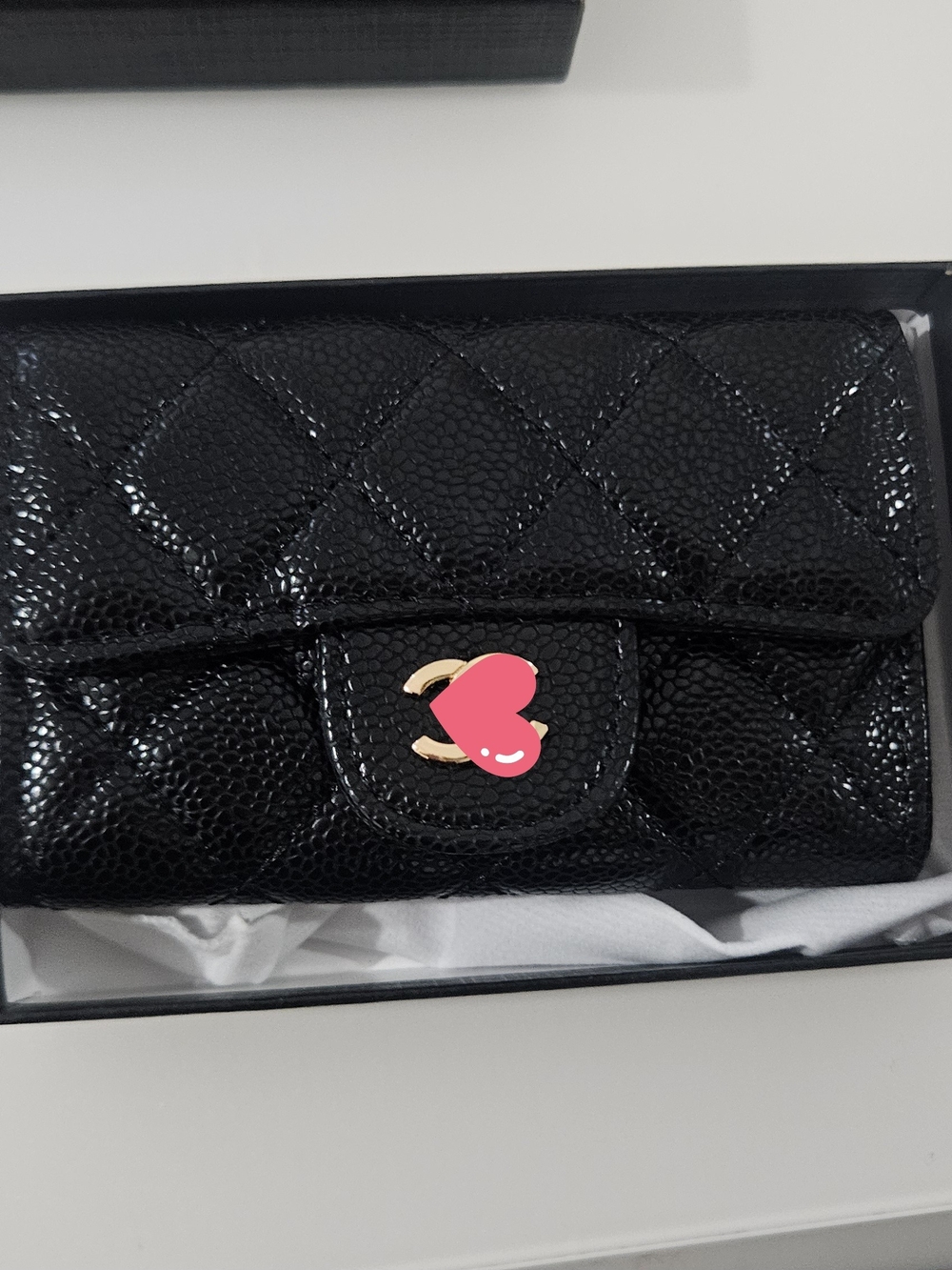 Black Quilted Patent Women’s Wallet - Luxury Style